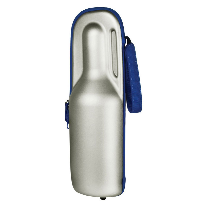 Portable wine bottle freezer bag